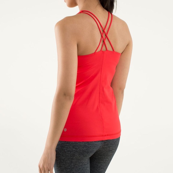 lululemon athletica Tops - Lululemon Free To Be Tank
Love Red
